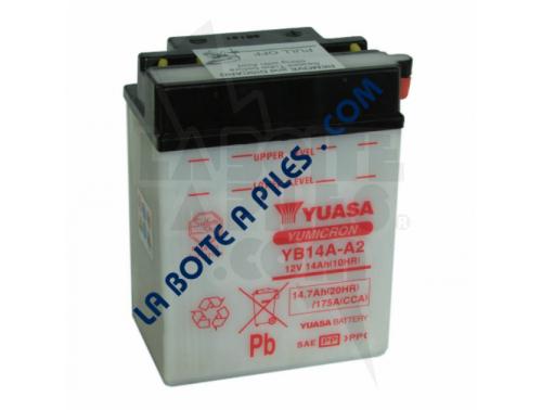 BATTERIE MOTO YUASA YB14A-A2