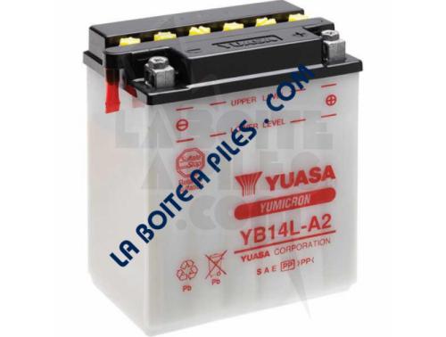 BATTERIE MOTO YUASA YB14L-A2