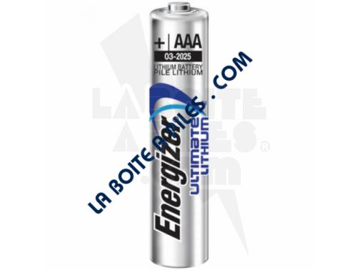 BLISTER DE 4 PILES TYPE LR3 LITHIUM