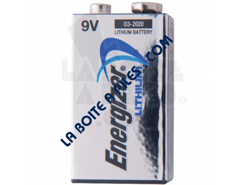 Energizer Lithium 9V (par 10) - Pile et chargeur Energizer sur