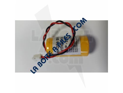 PILE LITHIUM 3V + CONNECTEUR POUR AUTOMATE