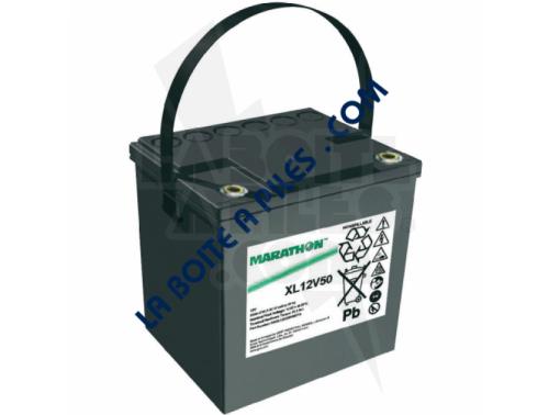 BATTERIE PLOMB 12V-50AH MARATHON