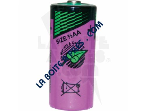 PILE LITHIUM 3.6V 2/3AA NUE