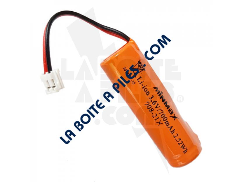 Pile lithium 3.6 V 950 MAH 1/ - Accus-Service - Achat Pile lithium 3.6 V  950 MAH 1/