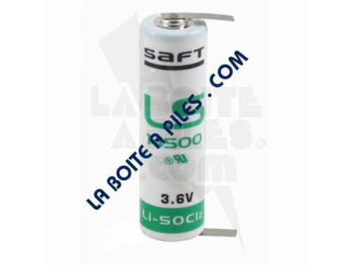 PILE LITHIUM 3.6V AA A LANGUETTE SAFT