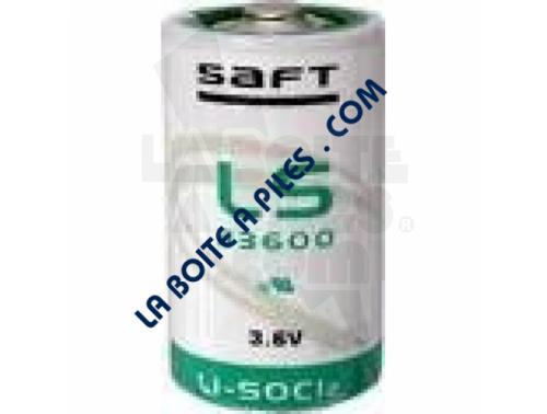 PILE LITHIUM 3.6V SAFT