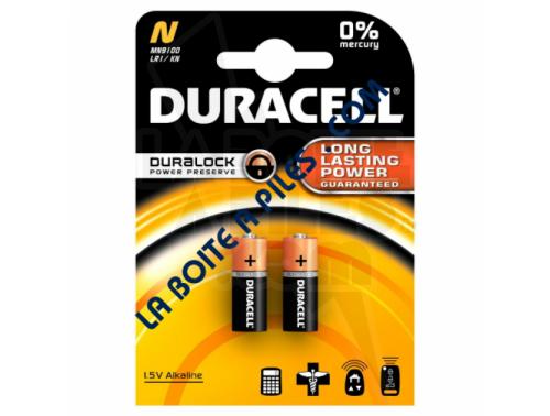 BLISTER 2 PILES LR1 DURACELL 1.5V