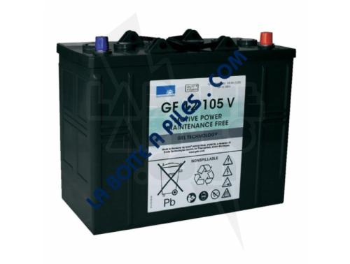 BATTERIE GEL 12V-105AH  AUTO-LAVEUSE