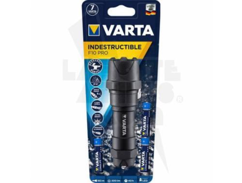 TORCHE 1 LED + LR03 F10 VARTA