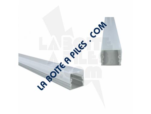 PROFIL ALUMINIUM CLASSIQUE 1 METRE POUR BANDEAU LED