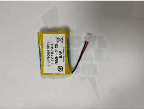 PACK ACCUS NIMH 3.6V-0.70AH