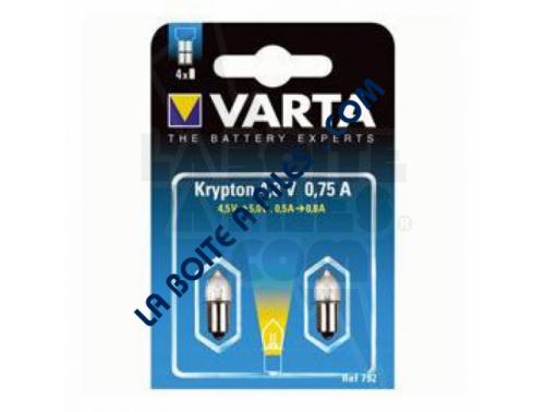 BLISTER DE 2 AMPOULES KRYPTON 4.8V-0.75A