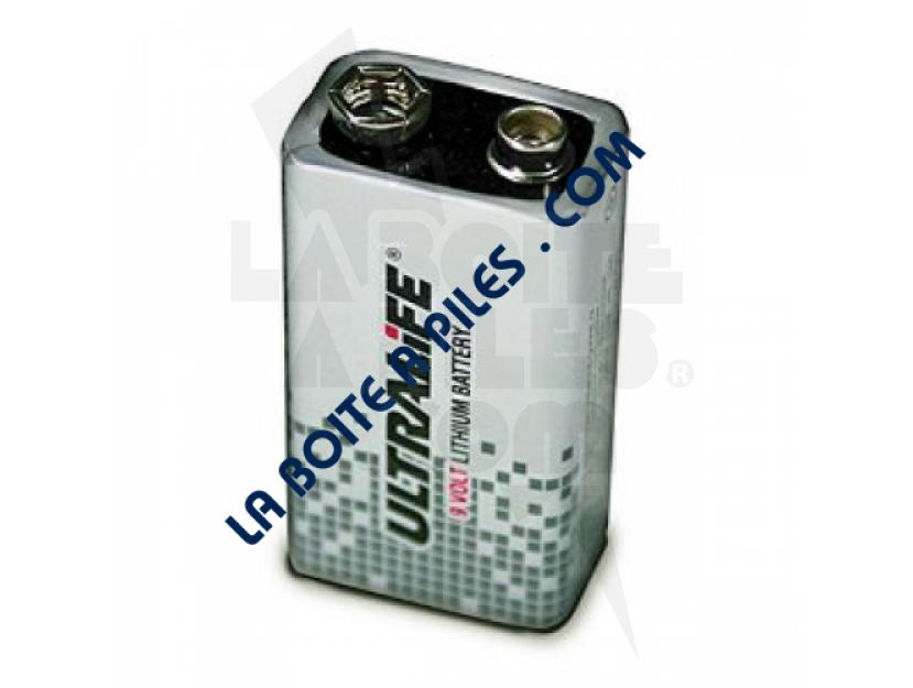 Pile lithium 9 Volts 1.2Ah