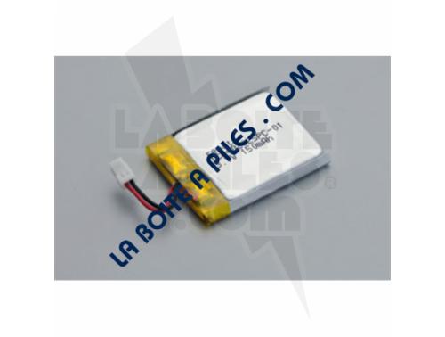 BATTERIE LI-ION POLYMER 3.7V / 150MAH 402025 AVEC CONNECTEUR