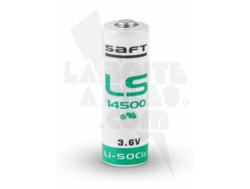 PILE LS14500 SAFT LITHIUM 3.6V / 2.6AH AA NUE