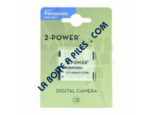 BATTERIE COMPATIBLE APPAREIL PHOTO PANASONIC DMW-BCL7