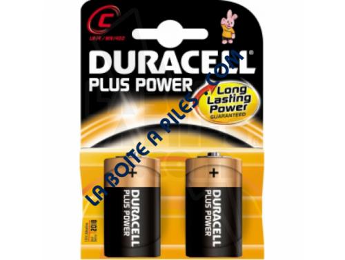 BLISTER 2 PILES R20 DURACELL