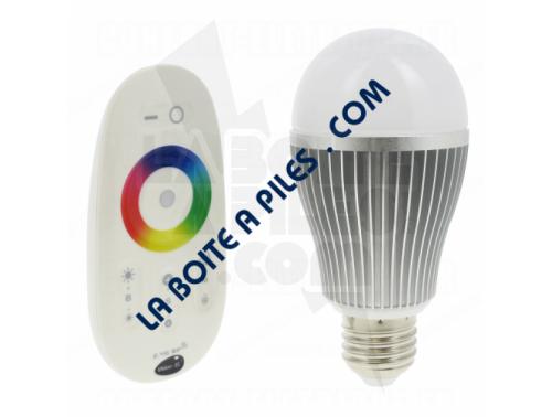 AMPOULE LED RGB - E27 - 8W