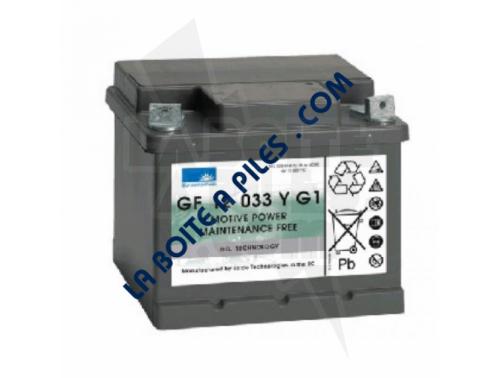 BATTERIE PLOMB ÉTANCHE GEL 12V/33AH 