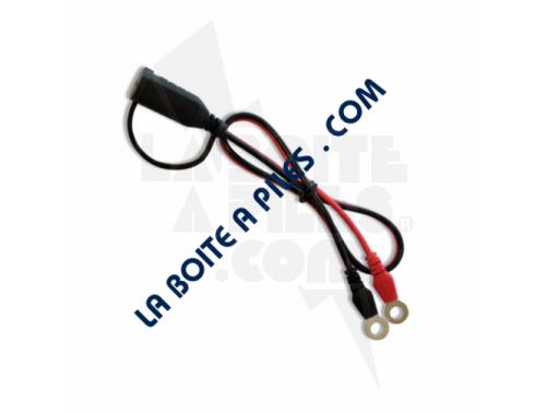 CABLE A OEILLET CONNEXION M6 POUR CTEK