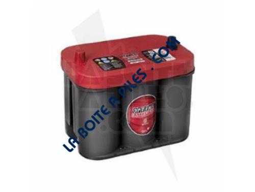 BATTERIE OPTIMA ROUGE BORNES CENTREES