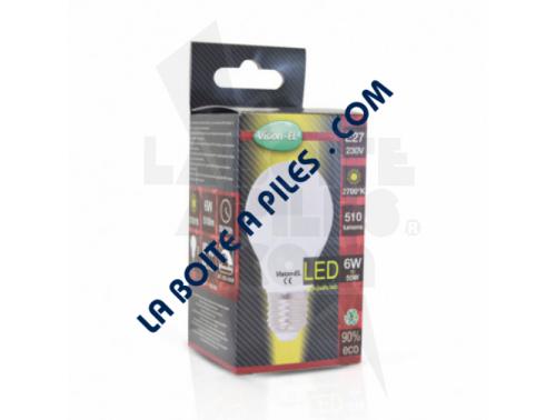 AMPOULE LED E27 BULB 6W 3000K