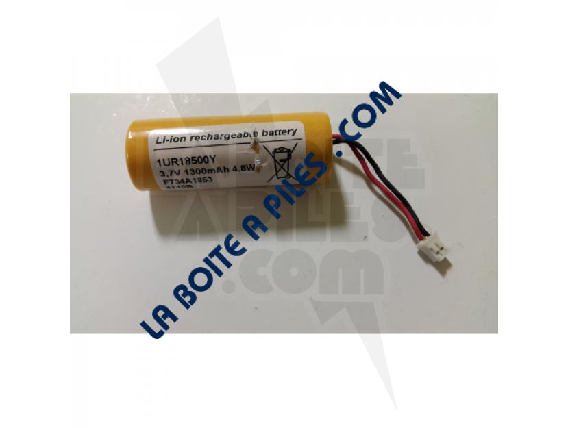 RXU03X 3,7v 1,2v, batterie générique pour système d'alarme Daitem