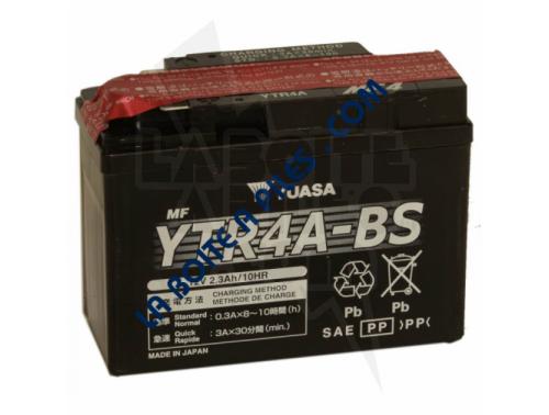 BATTERIE MOTO YUASA YTR4A-BS