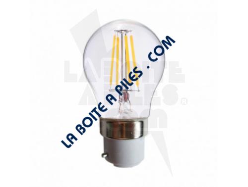 AMPOULE LED B22 FILAMENT BULB 4W 2700°K