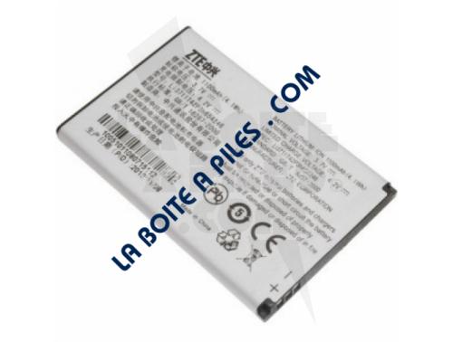 BATTERIE ORIGINE ZTE 3.7V - 1100 MAH