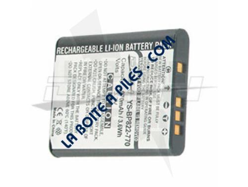 BATTERIE COMPATIBLE APPAREIL SONY NP-BK1 - 3.7V - 770 MAH