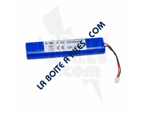 PACK 4.8V-2700MAH NIMH + CONNECTEUR