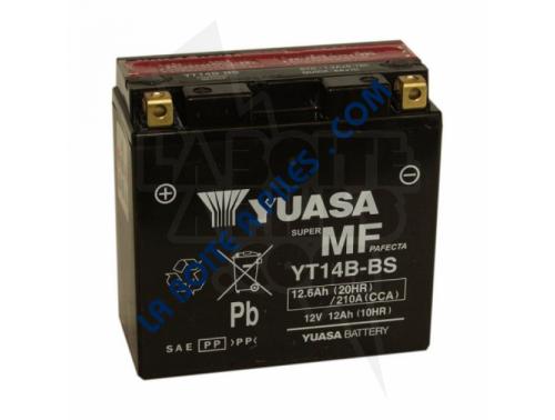 BATTERIE MOTO 12V-12.6AH YUASA