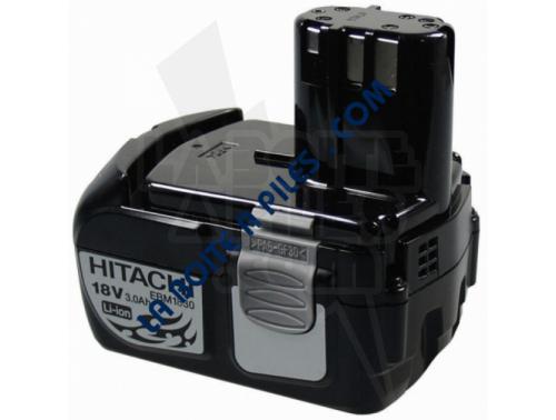 BATTERIE PERCEUSE ORIGINE HITACHI 18V - 3.0AH LI-ION