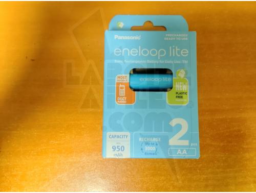 BLISTER 2 ENELOOP R6 BLEU
