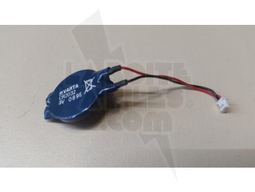 PILE LITHIUM 3V + CONNECTEUR