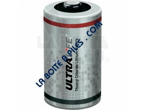 PILE ULTRALIFE LITHIUM 3.6V - 14.5AH TAILLE D