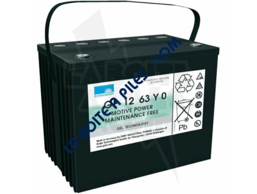 BATTERIE TRACTIONS MONOBLOCS 12V 63AH