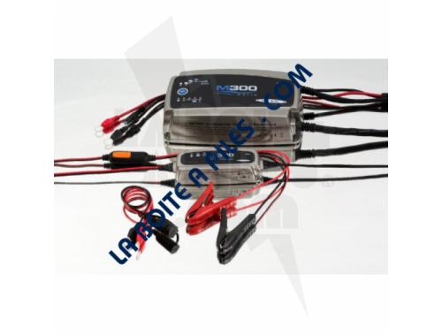 CHARGEUR M300 12V/25A POUR BATTERIE 12V DE 45AH A 500AH