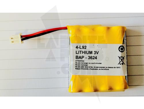 PACK LITHIUM 3V