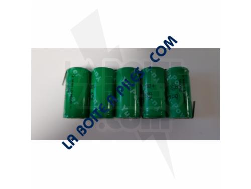 PACK 6V-600MAH NIMH