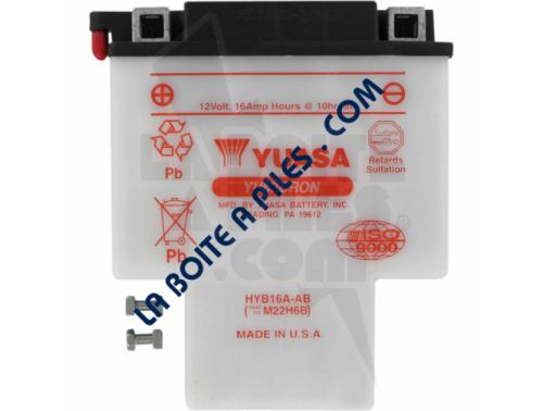 BATTERIE MOTO 12V-16AH