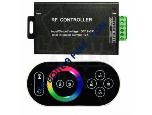 CONTROLEUR RGB 12-24V 12A + TLC RF TOUCHE SENSITIVE