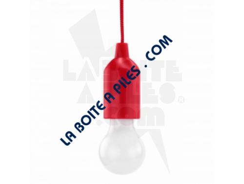 HYCELL LAMPE DE LECTURE LED 'PULL-LIGHT ANSMANN ROUGE