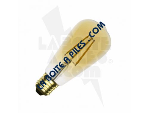 AMPOULE LED E27 DIMMABLE FILAMENT LEMON GOLD ST64 5.5W