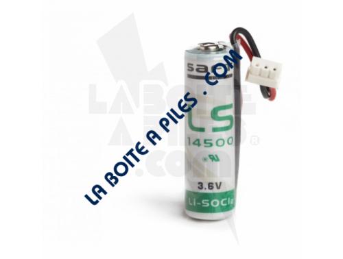 PILE LITHIUM 3.6V LS14500 POUR ALARME TECNOALARM TX110 / TX120 / TX210 / TX310