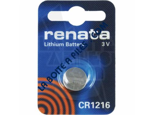 PILE LITHIUM RENATA 3V