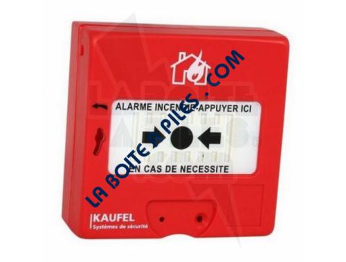 DÉCLENCHEUR MANUEL INCENDIE À MEMBRANE DÉFORMABLE