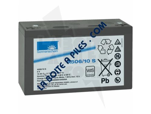 BATTERIE PLOMB GEL 6V-10AH