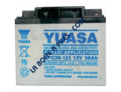 BATTERIE POUR APPLICATION CYCLIQUE 12V-38AH